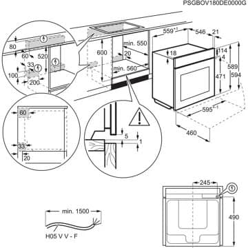Four encastrable ELECTROLUX EOC9P31WX SteamCrisp – Image 9
