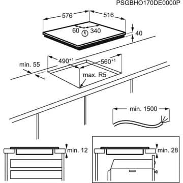 Table vitrocéramique AEG HK654850XB – Image 4