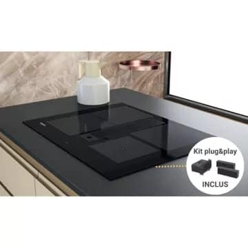 Table induction aspirante WHIRLPOOL WVH1065UKIT FlexiCook – Image 2