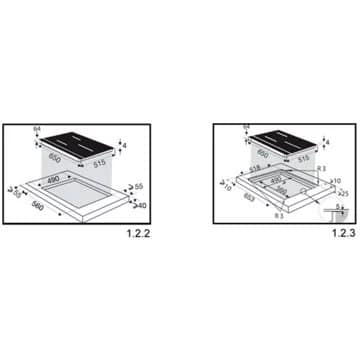 Table induction DE DIETRICH DPI7535B – Image 5