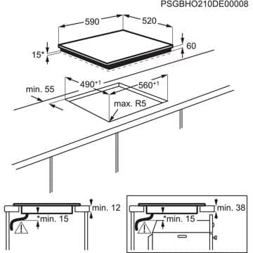Table induction FAURE FITN632K – Image 6