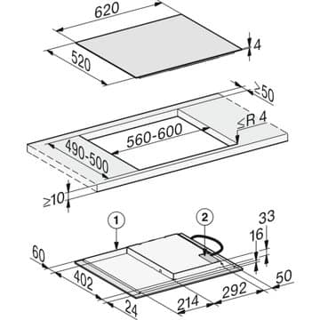 Table induction MIELE KM 7360 FL – Image 5