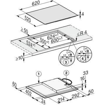 Table induction MIELE KM 7360 FL – Image 6
