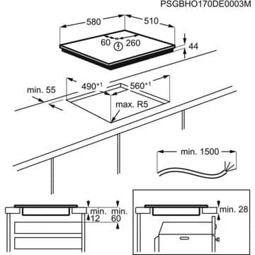 Table induction AEG IAE63851IB – Image 4