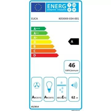 Hotte décorative îlot ELICA EASY BL/F/50 – Image 5