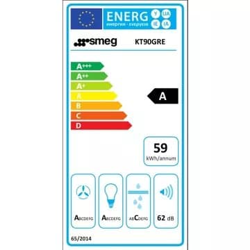 Hotte décorative murale SMEG KT90GRE – Image 4