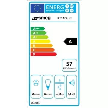 Hotte décorative murale SMEG KT110GRE – Image 4