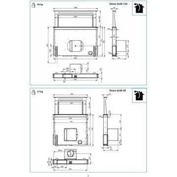 Hotte plan de travail FALMEC CORDOWN3421 – Image 5