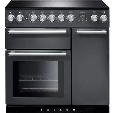Piano de cuisson induction FALCON NEXUS 90 INDUCTION Gris Ardoise / CHROM – Image 2
