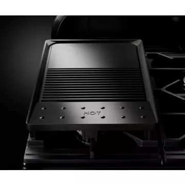Piano de cuisson gaz FALCON DELUX90 MIXT NOIR/CHROME – Image 2