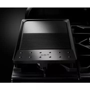 Piano de cuisson gaz FALCON DELUX90 MIXT NOIR/CHROME – Image 3