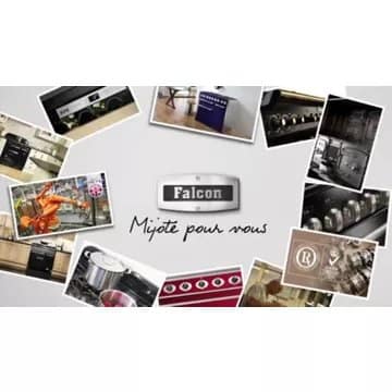 Piano de cuisson gaz FALCON DELUX90 MIXT NOIR/CHROME – Image 7