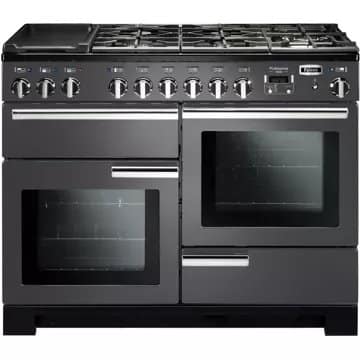 Piano de cuisson PRODELUX110 MIXT GRIS/CHROME