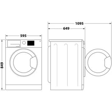 Sèche linge pompe à chaleur INDESIT YTM1192XFRR – Image 7