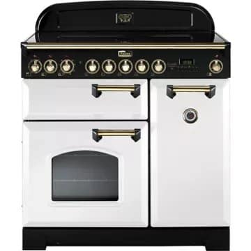Piano de cuisson induction FALCON CLASSIC DELUXE 90 BLANC LAITON – Image 2