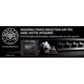 Piano de cuisson induction aspirante BERTAZZONI PROCH94I1EXT inox – Image 2