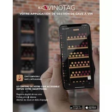 Cave à vin polyvalente LA SOMMELIERE MT166DP – Image 2