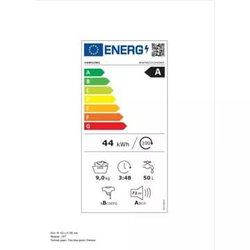 Lave linge hublot SAMSUNG WW90CGC04DAH – Image 6