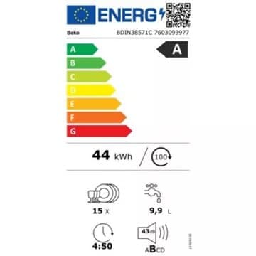 Lave vaisselle encastrable BEKO BDIN38571C – Image 5