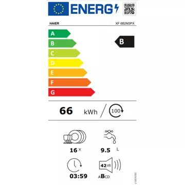 Lave vaisselle 60 cm HAIER XF 6B2M3PX – Image 3