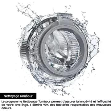 Lave linge hublot SAMSUNG WW90CGC04DAH – Image 17