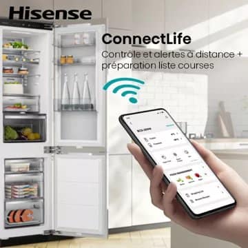 Réfrigérateur combiné encastrable HISENSE RB3B250SAWC – Image 12