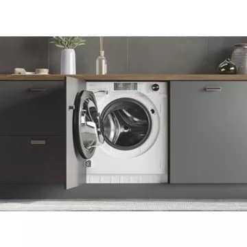 Lave linge séchant hublot encastrable HAIER HWD90B416FWB-FR – Image 5